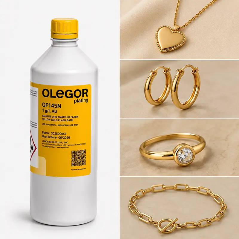 Legor Gold Flash Rojo Russian Red (GF145N) — 0,5 g Au/L