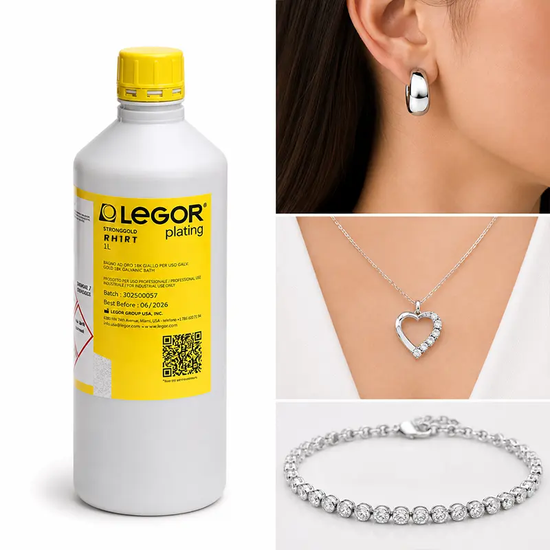 Legor Rodio Blanco RT Process (RH1RT) — 1,0 g/L Rh