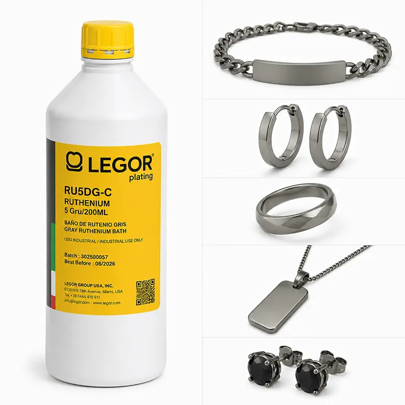 Legor Rutenio Gris Oscuro (RU5DG-C) — 5,0 g/200 ml