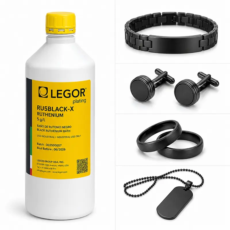 Legor Rutenio Negro Extra Black (RU5BLACK-X) — 5,0 g/L Ru